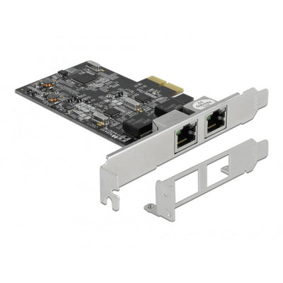 Carte Dellock PCI Express X2 à 2x RJ45 2,5 Gigabit Lan R