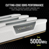 Corsair Vengeance 32 Go DDR5-6000 (2x 16 Go) RAM (blanc, cmk32gx5m2d6000z38w, xmp, expo) - afbeelding 4
