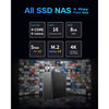 NAS SSD Terramaster f4 (noir, 1x 5GBE, HDMI, USB)