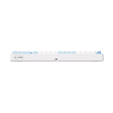 Mchose G98 Pro Blue Flame Orange Clavier mécanique personnalisé tri-mode sans fil (blanc bleu, disposition américaine, TTC Flame Orange, 98 %, RVB, Hot Swap, Double-Shot PBT, Bluetooth sans fil USB-C) - afbeelding 6