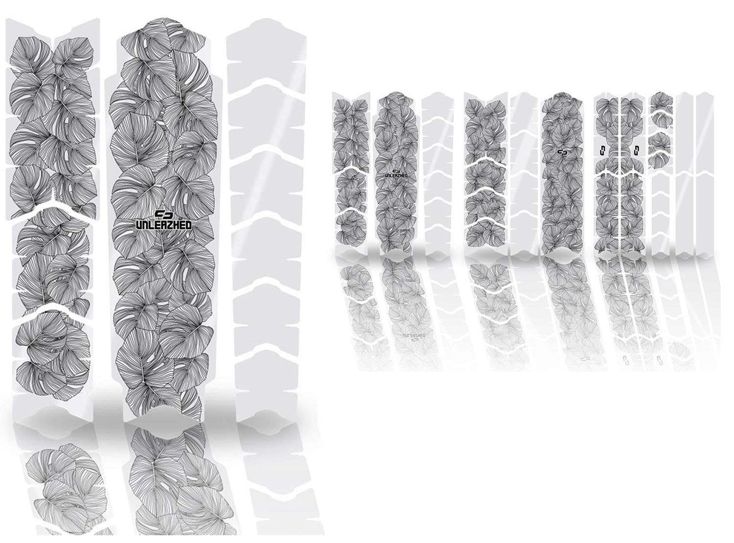 Film de protection de cadre Unleazed monstera noir brillant