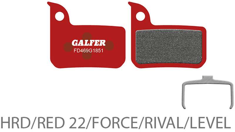 Plaquettes de disque avancées Galfer Bike pour Sram Avid
