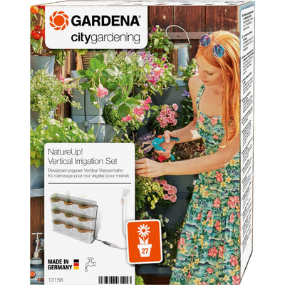 Gardena Naturup! Ensemble d'eau de poussière Tap d'eau verticale