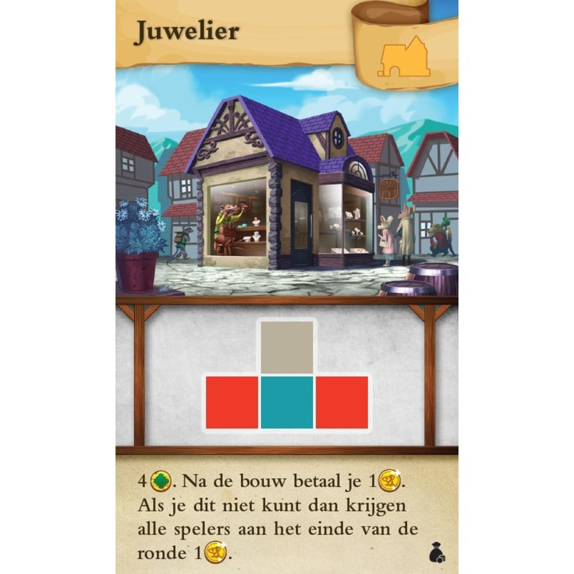 Jeux de gobelin blancs minuscules villes: prospérité (1ère expansion)