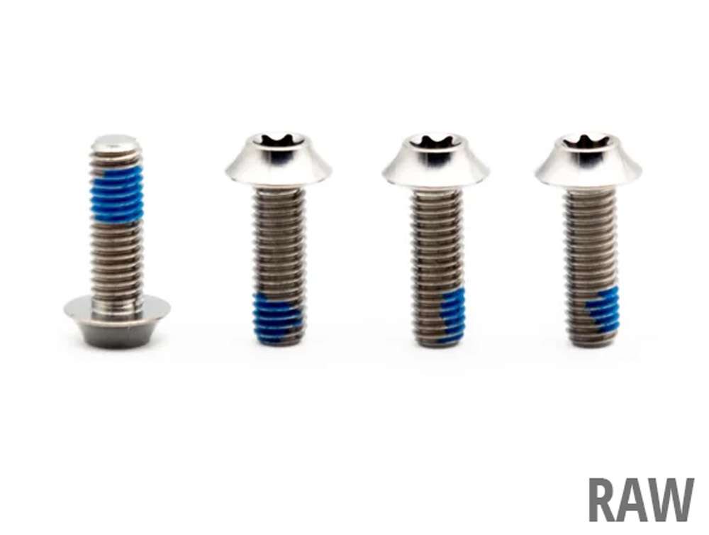 Composants en chêne vis titane m5x15 pour porte-bidon (4 pièces)