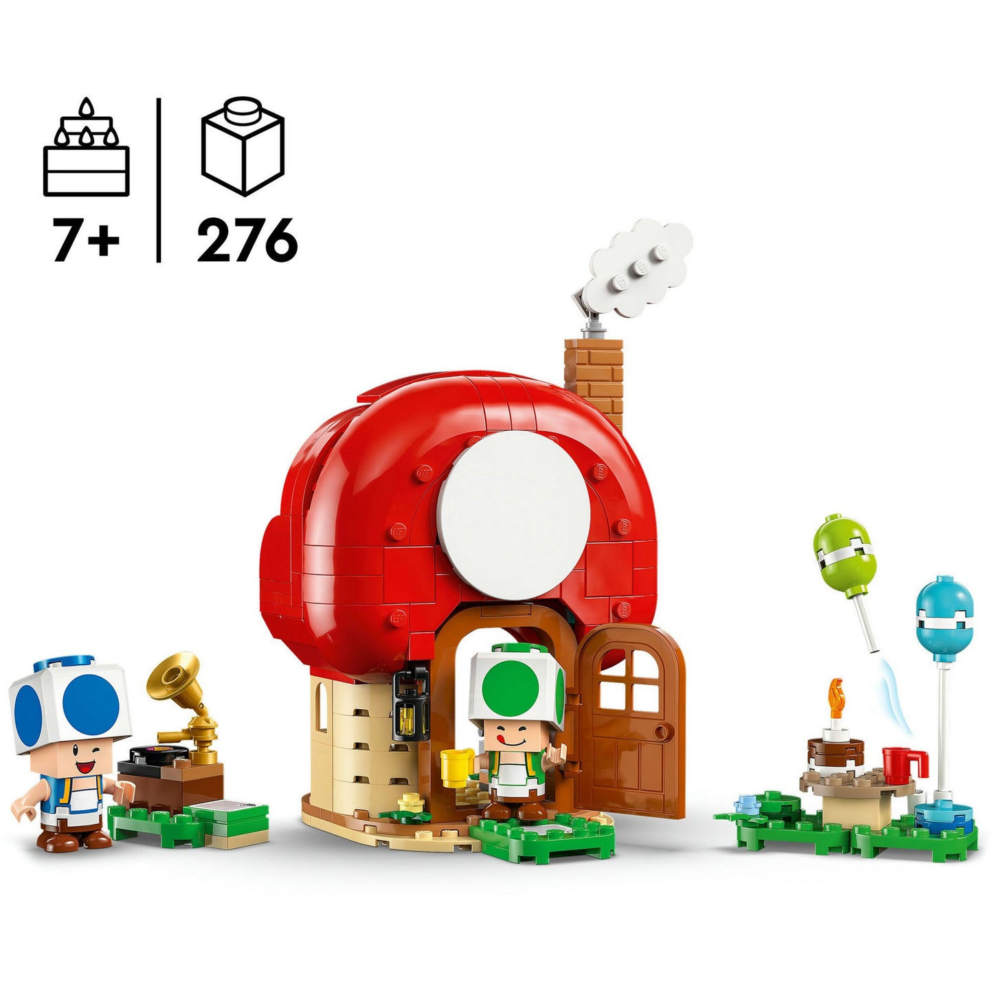 LEGO Super Mario 72041 Toads House Party