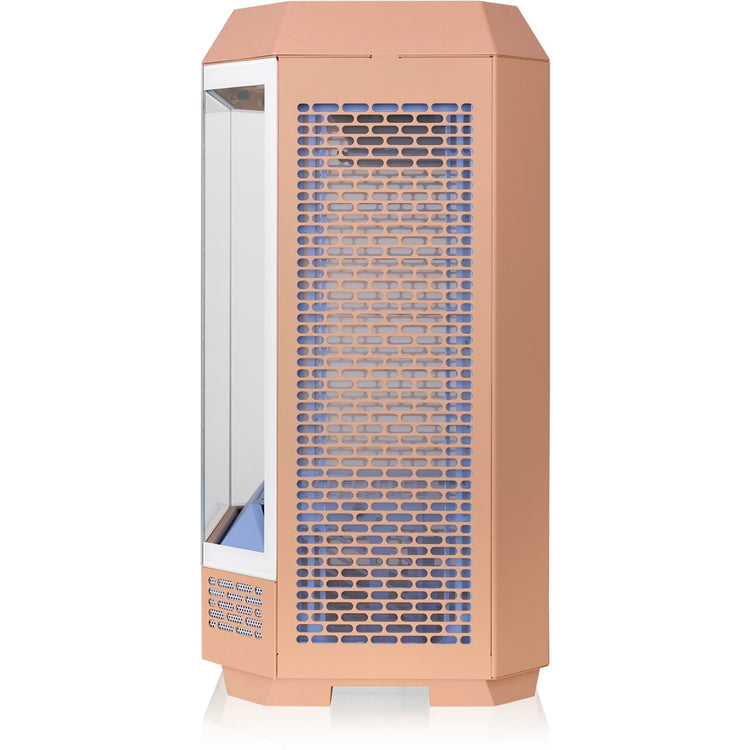 Thermaltake the tower 300 - boîtier mini tour pêche fuzz (pêche | 3x USB-A | verre trempé)