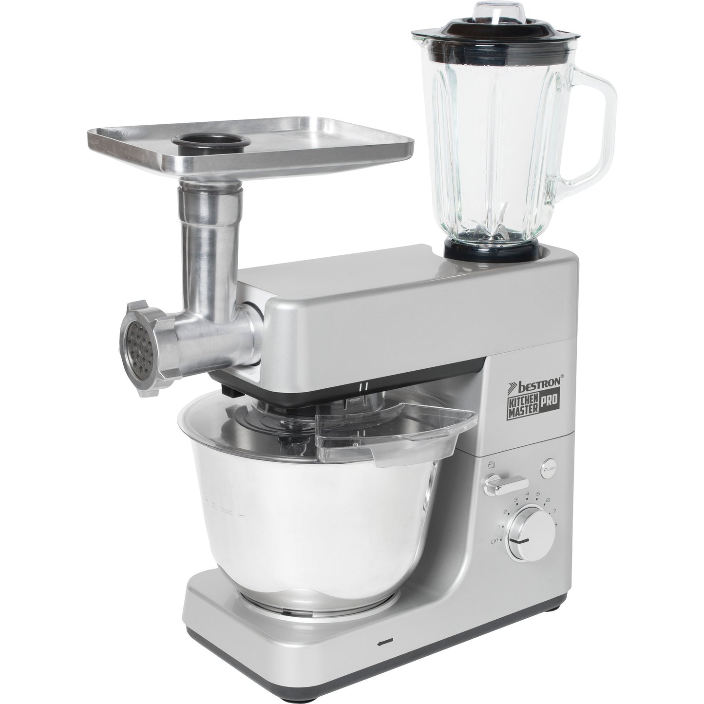 Bestron AKM1600s 4-en-1 Food Prowepor Kitchen Pro