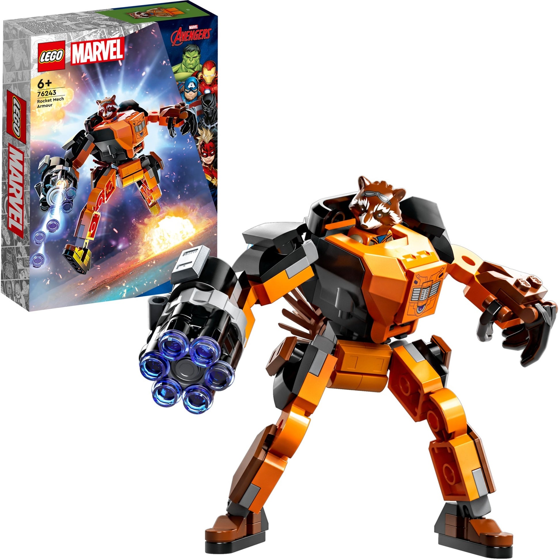Lego Lego Avengers 76243 Rocket MechanPantsser