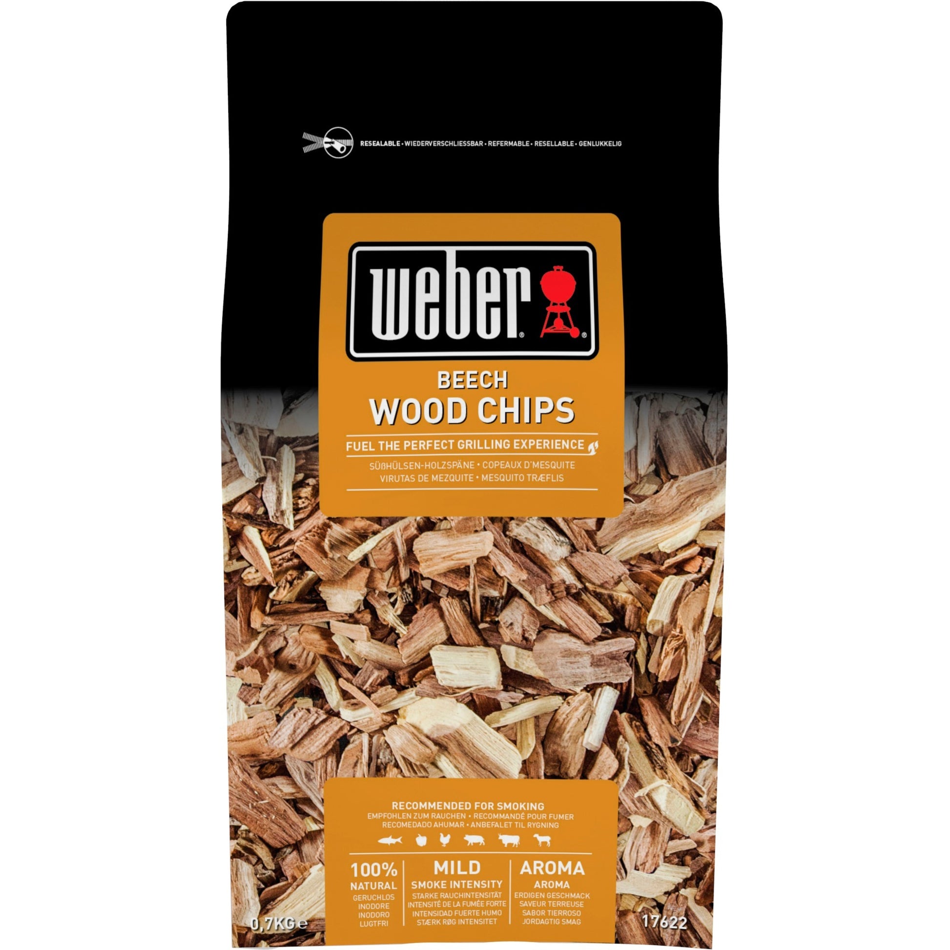 Copeaux de bois de hêtre Weber (700 g)