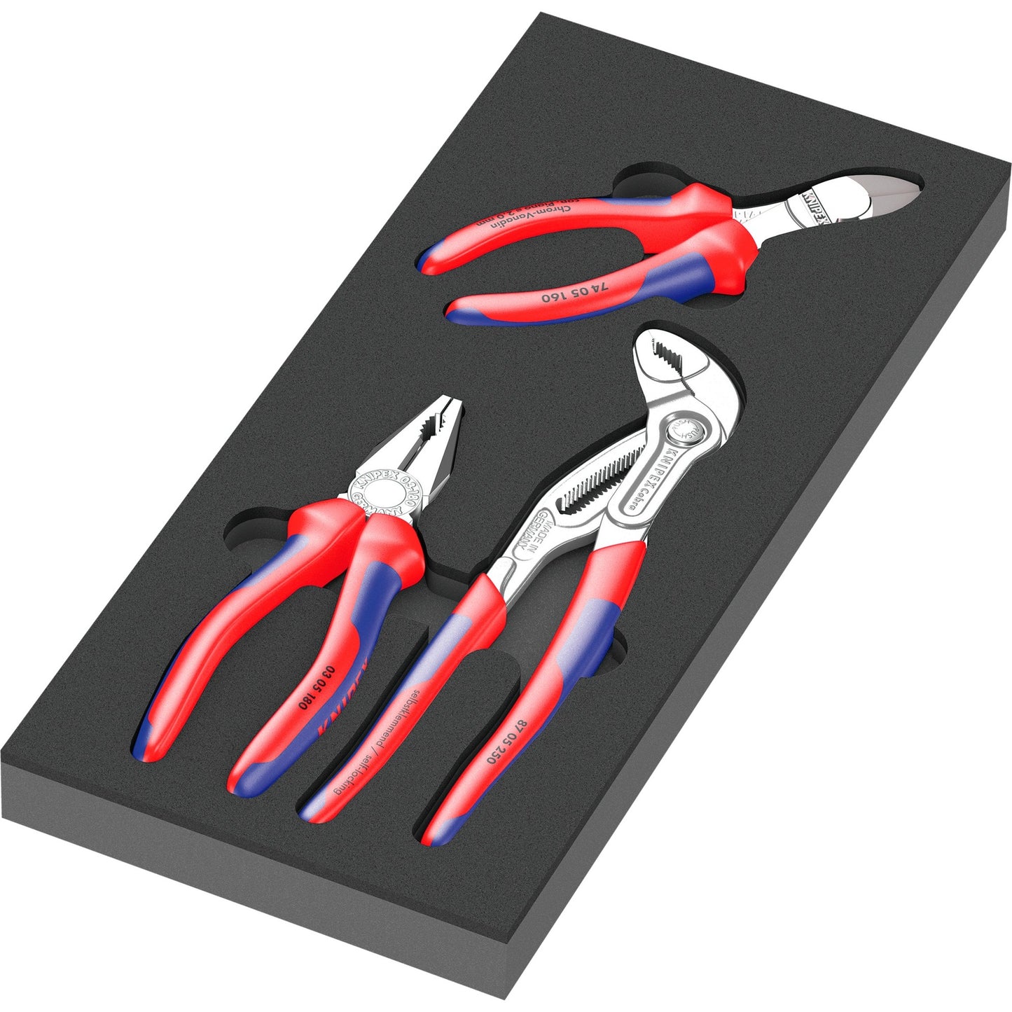 Wera 9780 Insert moussant avec Knipex Tangen SE