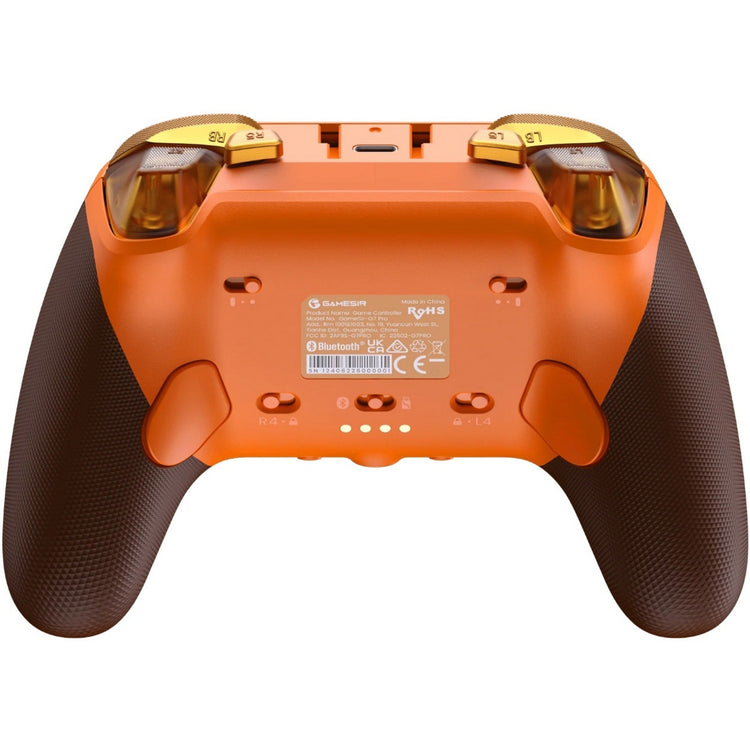 Manette sans fil trimode Gamesir G7 Pro HE - Flamme ambrée (Orange, USB 2,4 GHz Bluetooth, Xbox Series X|S, Xbox One, PC, Android)