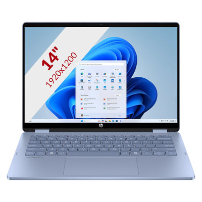 Ordinateur portable Hp omnibook 5 flip 2-en-1 14-fp0251ndx 14 (bleu | core 5 120u | graphiques intel | 8 go | SSD 512 go | tactile)