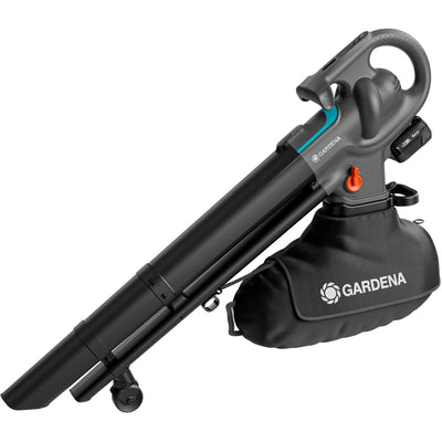 Gardena souffleur de feuilles à batterie powerjet 18v p4a ensemble
