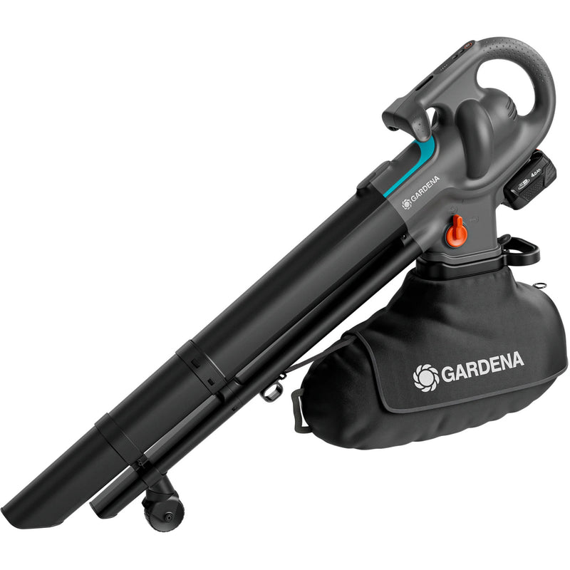 Gardena souffleur de feuilles à batterie powerjet 18v p4a ensemble