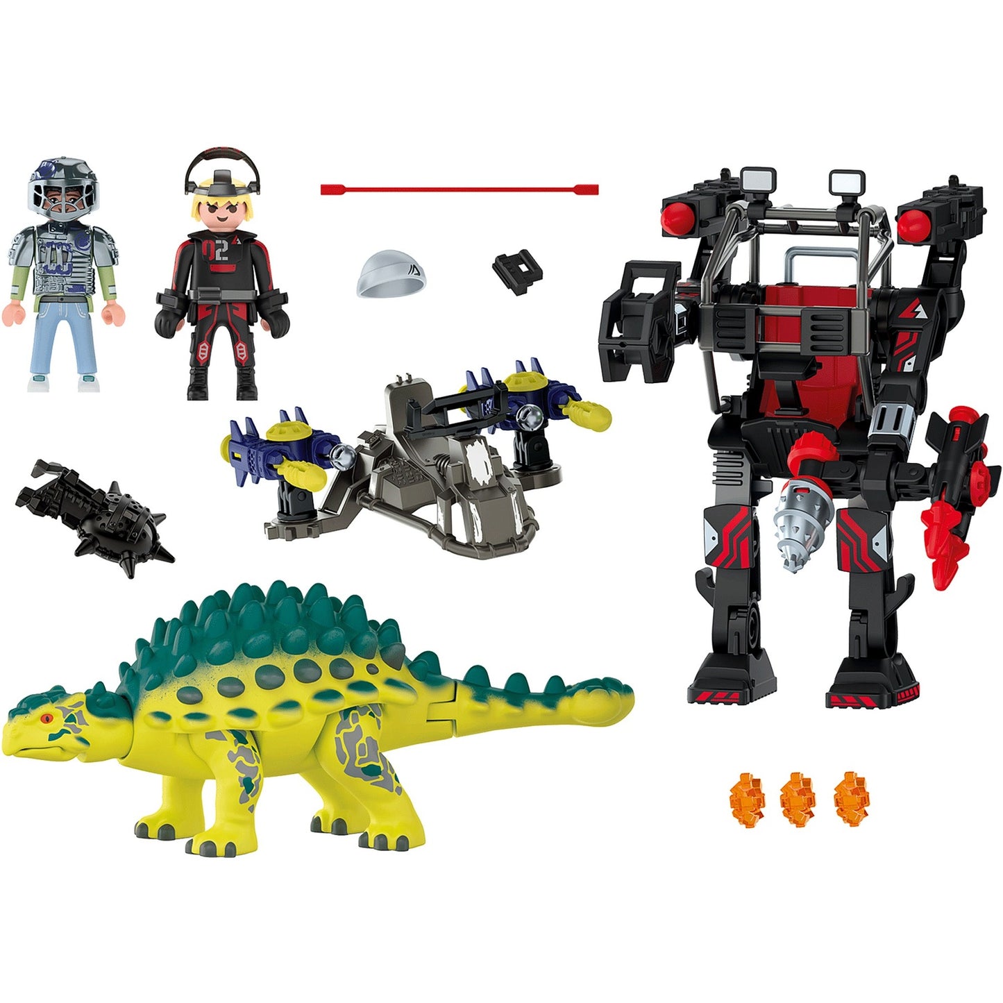 Playmobil Rise Saichania: Défense des combattants