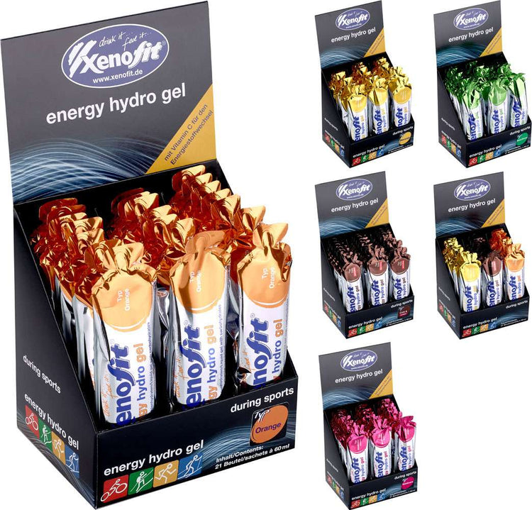 Gel hydro énergétique Xenofit boite 21x60ml