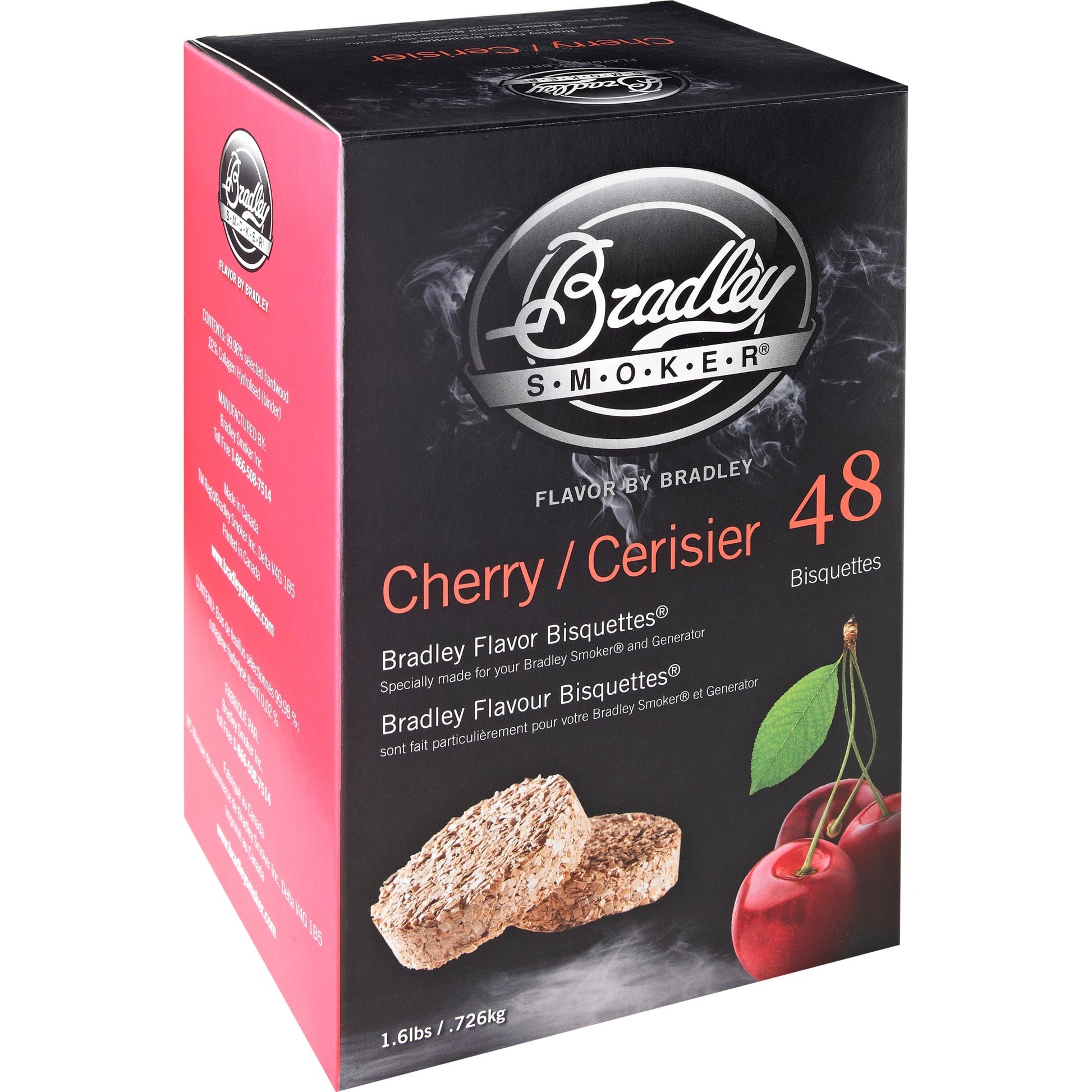 Briquettes en bois de cerise Bradley