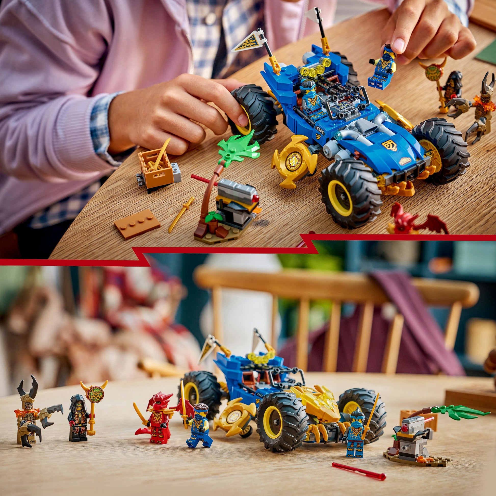 Lego Ninjago 71856 La voiture transformable de Jay