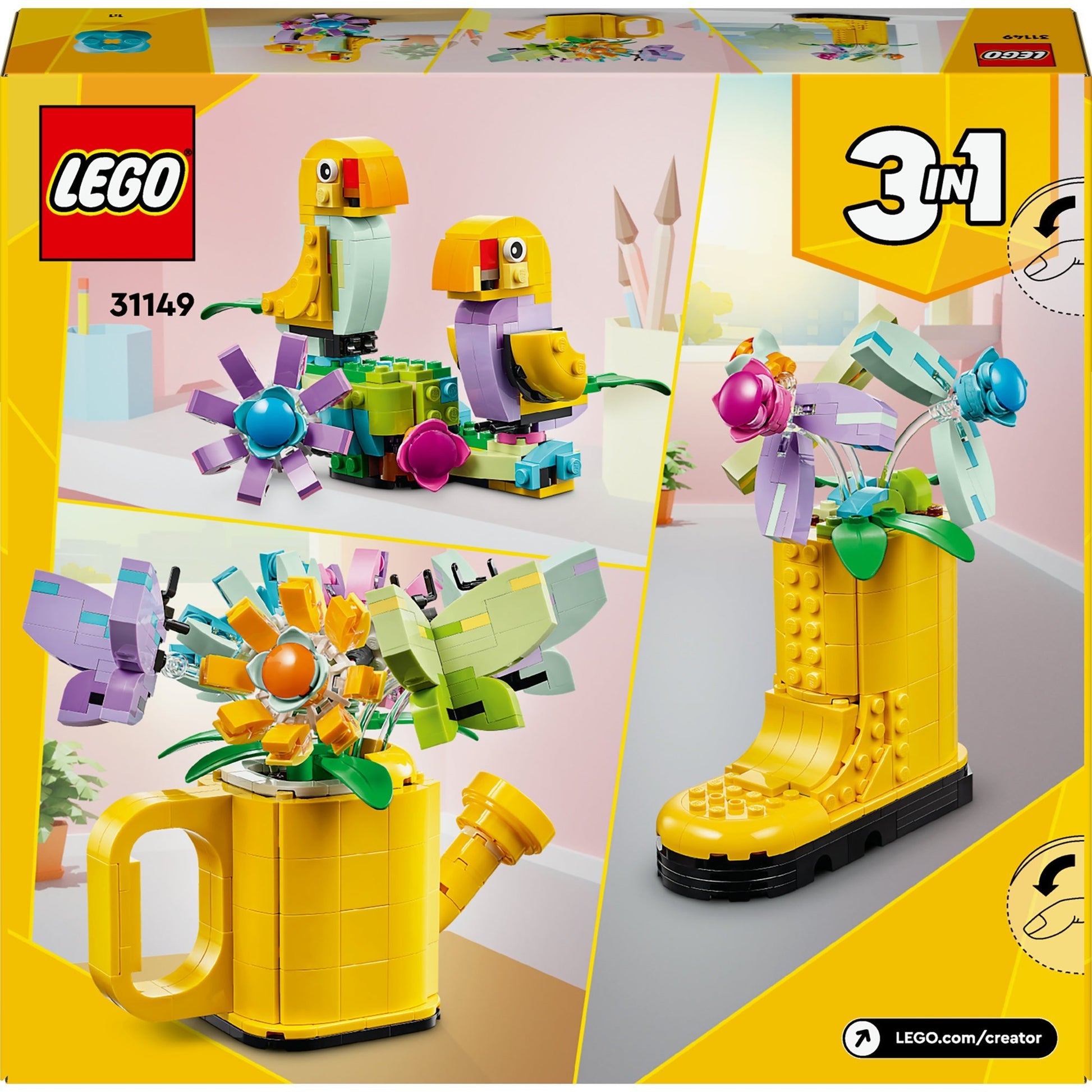 Créateur LEGO LEGO 31149 Fleurs en arrosage