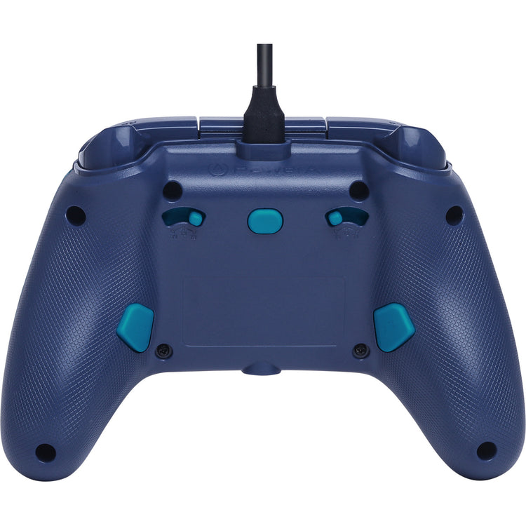 Manette Powera Advantage avec câble pour Xbox Series X|s - Water Wave (bleu azur, Xbox Series X|s, Xbox One, PC)