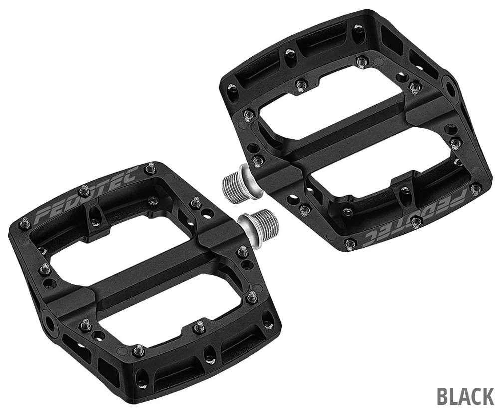 Pédales à plate-forme plate en nylon Pedotec Thunder 180
