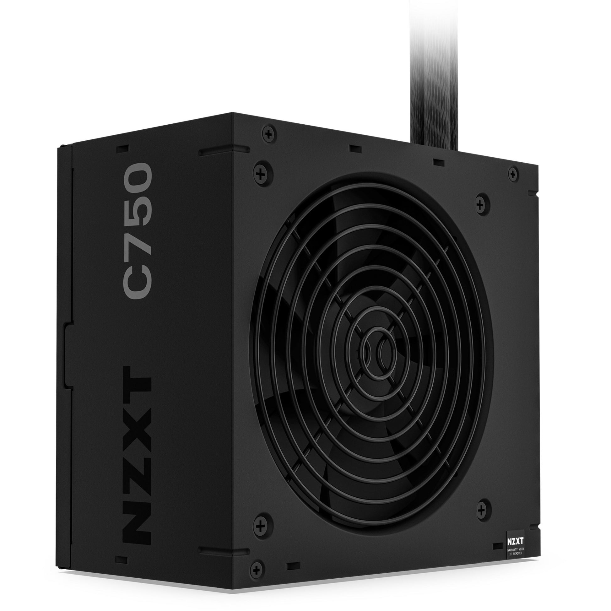 Alimentation modulaire Nzxt c750 bronze 750 watts (noir, 1x 12v-2x6, 4x pcie)