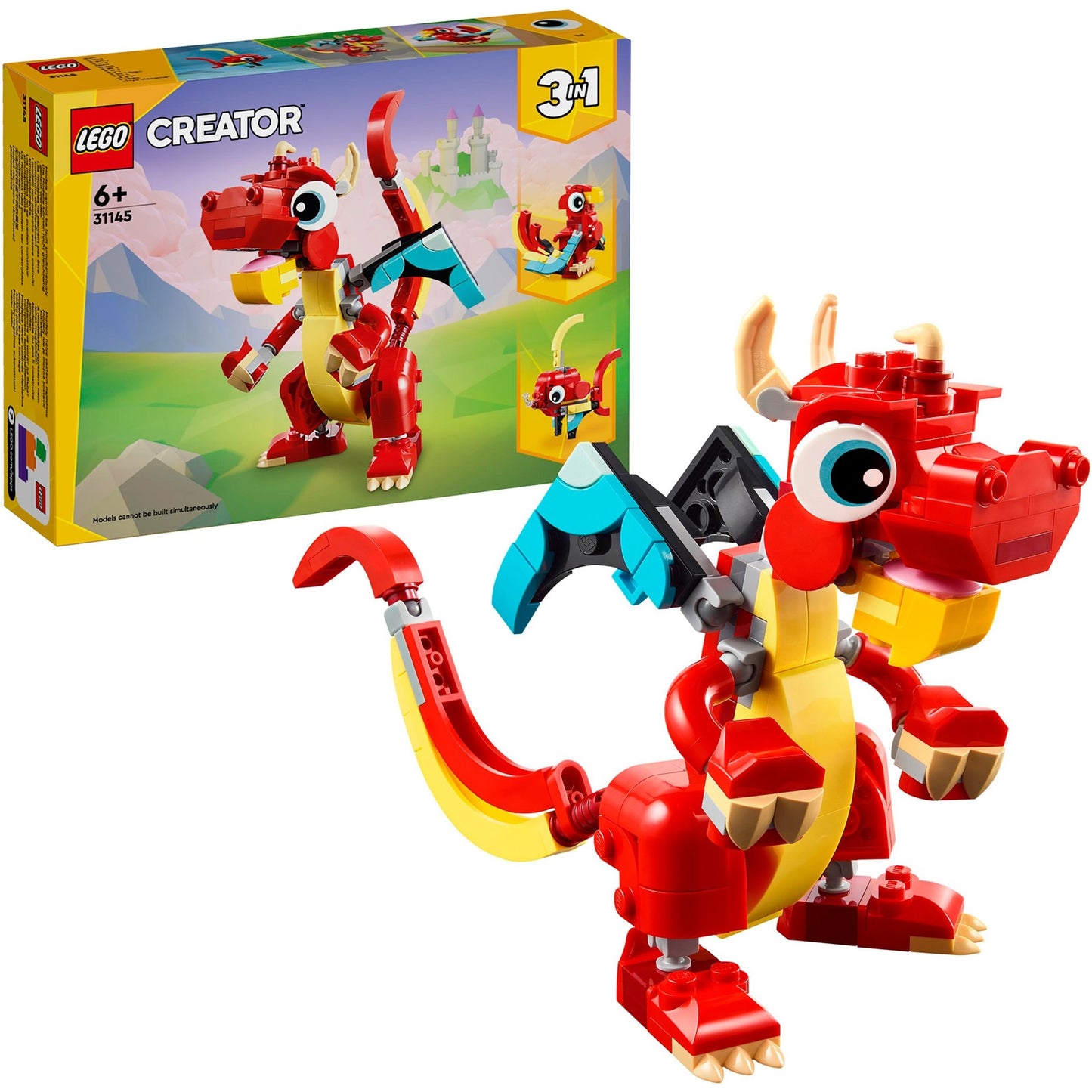 Lego LEGO Creator 31145 Dragon rouge