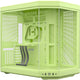 Boîtier tour midi Hyte y70 (vert clair | 2x USB-A | 1x USB-C | verre trempé)