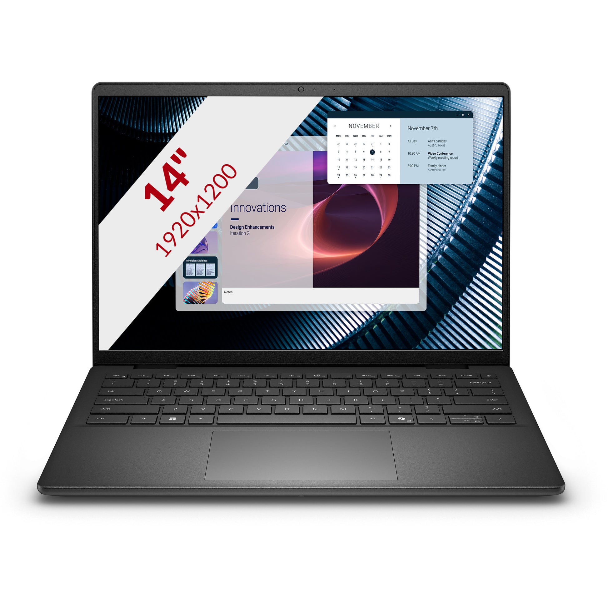 Dell pro 14 essentiel pv14250 (9t8t1) 14 ordinateur portable (noir | core 5 120u | graphiques intel | 16 go | SSD 512 go)
