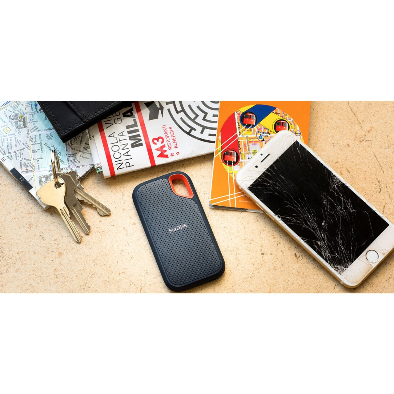 SANDISK PORTABLE SSD V2, 2 TB