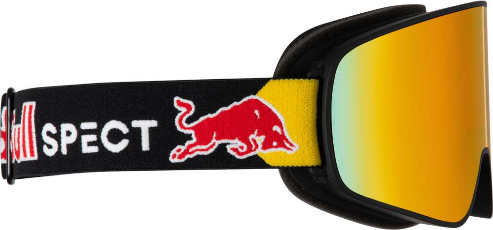 Red bull spect eyewear rush-17re2 orange rouge miroir - masque de ski