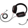 Casque stéréo filaire Powera pour casque de jeu supra-auriculaire Nintendo Switch 2 (noir rouge, Nintendo Switch 2, Nintendo Switch – modèle OLED, Nintendo Switch, Nintendo Switch Lite)