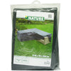 Couverture de meubles de jardin nature pour le salon en forme de L