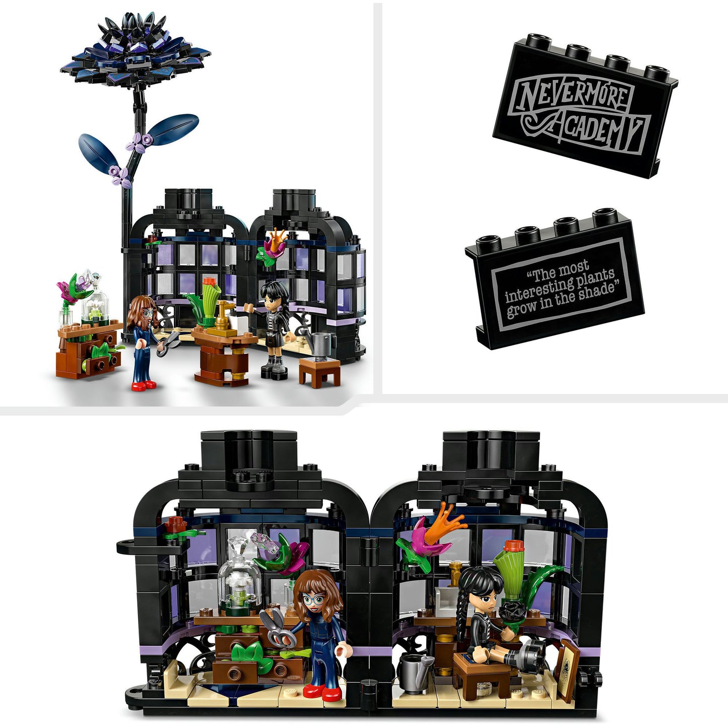 Lego 76784 Dahlia noir du mercredi
