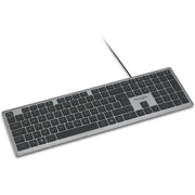 Kensington KB515 EQ USB-C Clavier filaire USB-A (gris, disposition internationale américaine (QWERTY), commutateurs à ciseaux, 100 %) - afbeelding 2