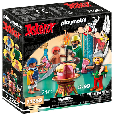 Playmobil astérix Le gâteau empoisonné de Plurkis 71269