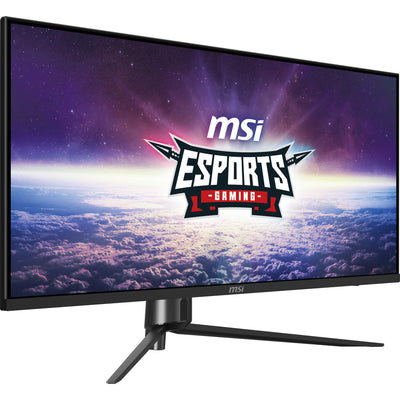 Moniteur de jeu ultra-large Msi mag401qr 40 (noir, 2x HDMI, port d'affichage, 2x USB-A, USB-B, USB-C, 155 Hz)