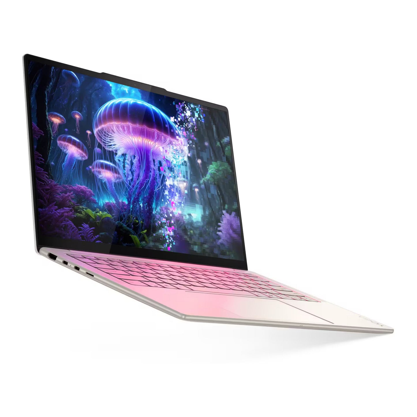 Lenovo yoga slim 7 14ill10 (83jx00f7mh) aura edition 14 copilot+ ordinateur portable (blanc brillant | core ultra 5 226v | graphiques intel arc 130v | 16 Go | SSD 512 Go)