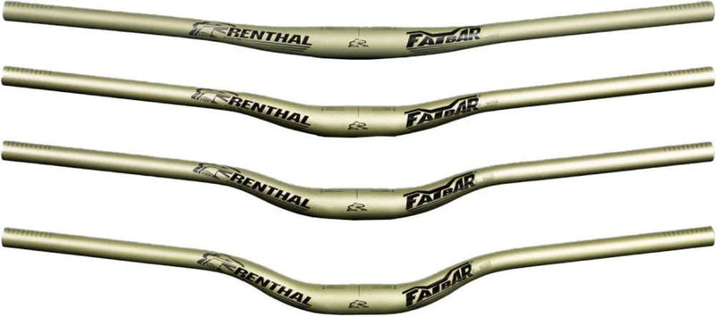 Guidon Renthal v3 fatbar lite riser 35 mm