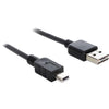Dellock Easy-USB-A 2.0 mâle> Mini USB-B 2.0 mâle