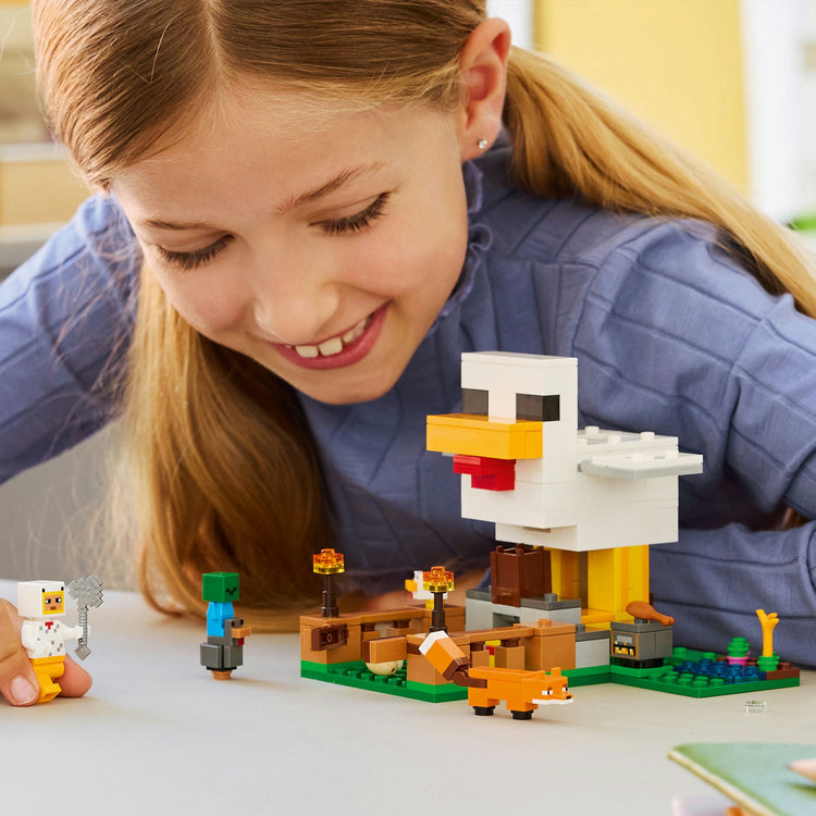 Lego minecraft 21585 ferme de poulets
