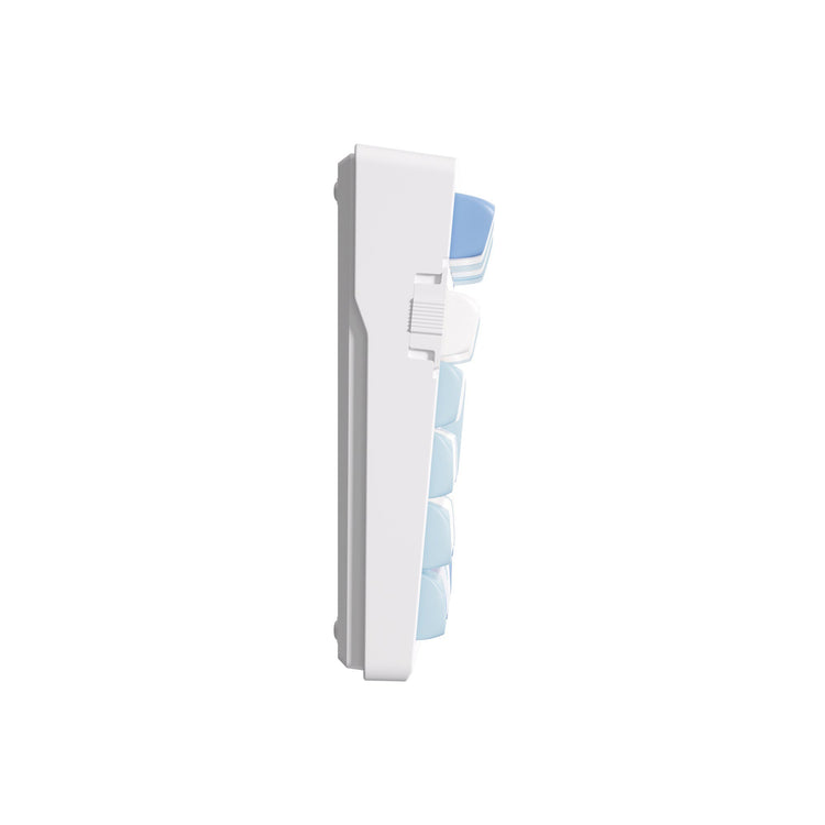 Mchose G98 Pro Blue Flame Orange Clavier mécanique personnalisé tri-mode sans fil (blanc bleu, disposition américaine, TTC Flame Orange, 98 %, RVB, Hot Swap, Double-Shot PBT, Bluetooth sans fil USB-C)