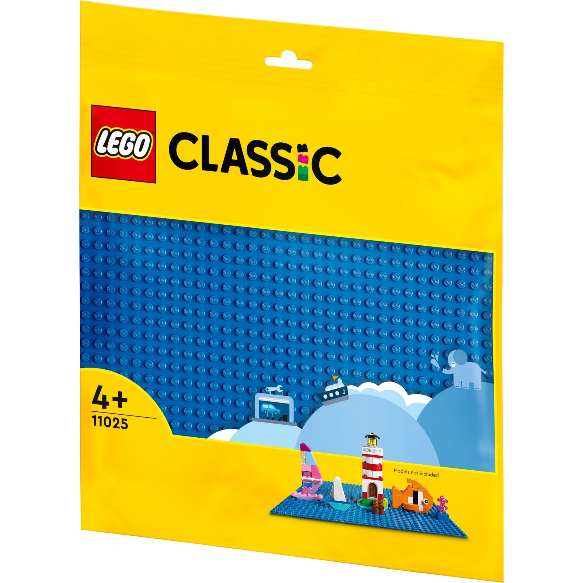 Plaque de construction bleu LEGO LEGO 11025