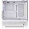 Thermaltake view 270 tg argb - boîtier tour midi neige (blanc | 2x USB-A | 1x USB-C | RGB | verre trempé)