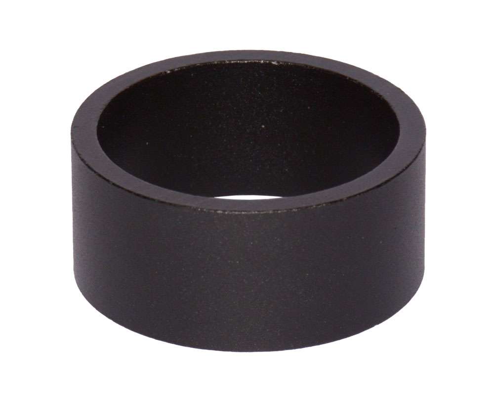 Entretoise Radon aluminium 1 1 8 15 mm noir
