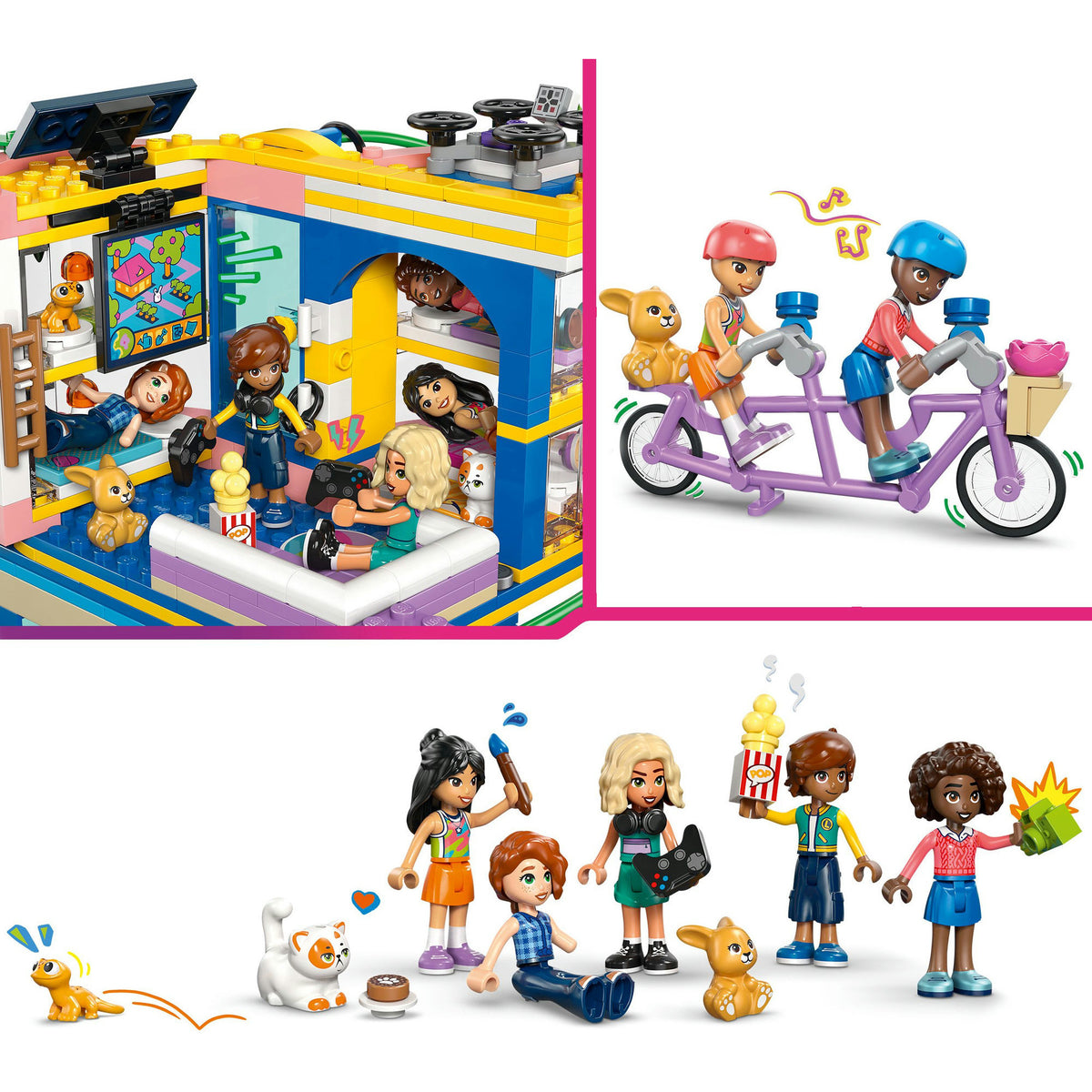 LEGO Friends 42689 Le club-house de Heartlake City