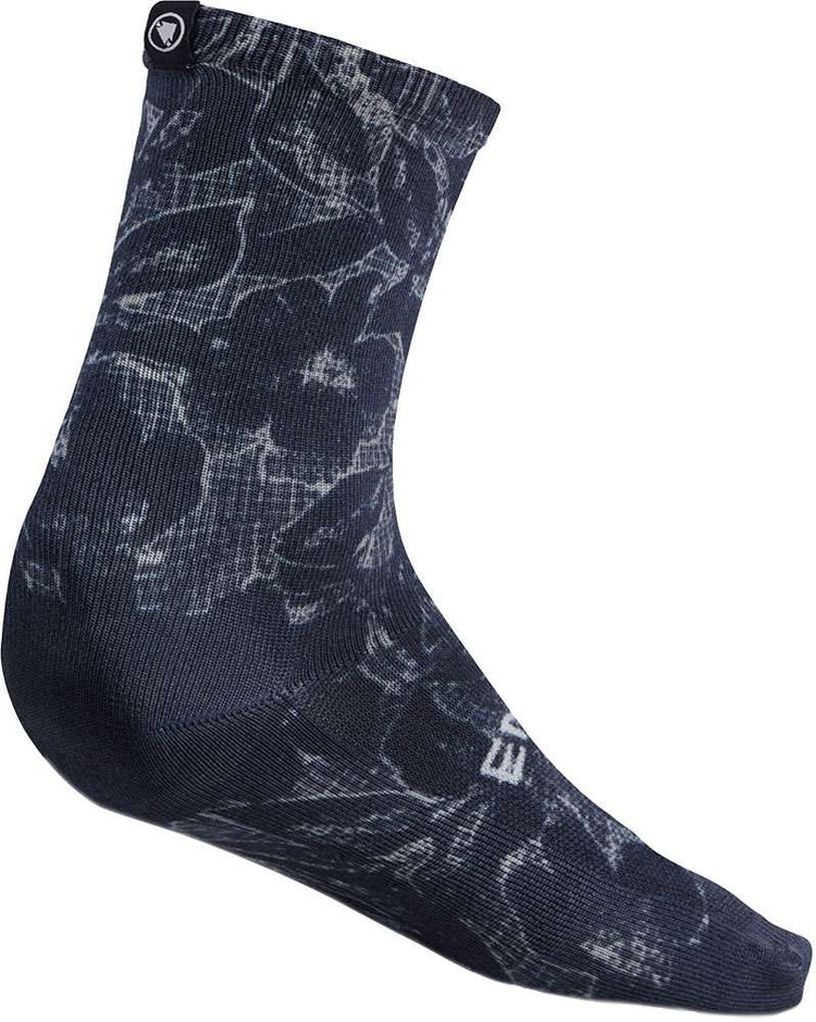 Endura grille imprimé floral limité - chaussettes