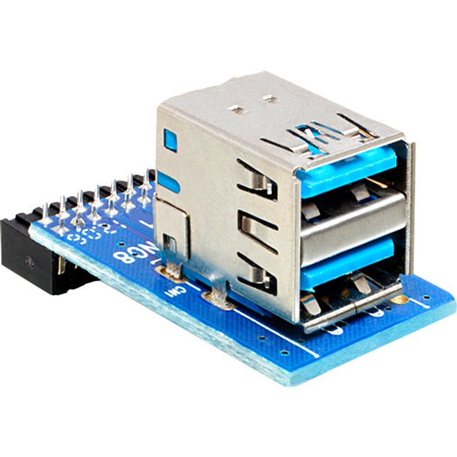 En-tête Dellock USB 3.0 PIN FEMME> 2 x USB 3.0 FEMME