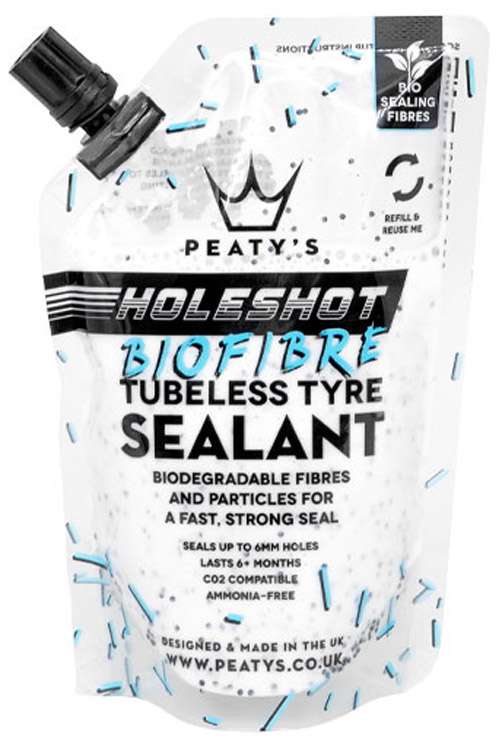 Scellant pour pneu tubeless biofibre Peaty's Holeshot